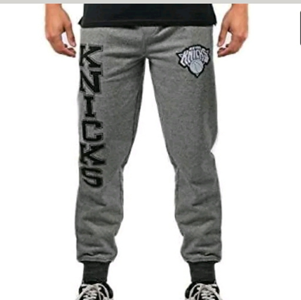 NBA NY Knicks Mens Jogger Pants